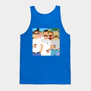 Burgers KOTH all the dads Tank Top